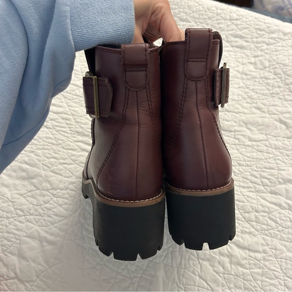Blondo Dagger Maroon Red Waterproof Booties - Picture 8 of 13